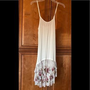 Grace & Lace Ruffle and Lace Hem Tank Dress Extender